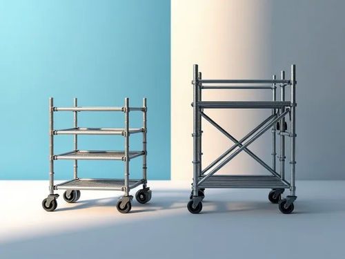 บริษัทล่าสุด บล็อกเกี่ยวกับ นั่งร้านแบบเคลื่อนที่เทียบกับนั่งร้านแบบดั้งเดิม: ทางเลือกที่ดีที่สุดสำหรับการก่อสร้าง