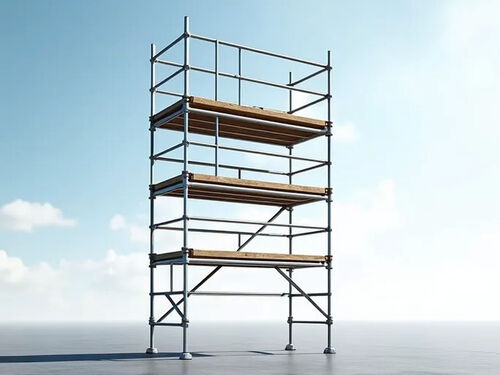 บริษัทล่าสุด บล็อกเกี่ยวกับ สหรัฐอเมริกา Hframe Ladder Scaffolding เพิ่มความปลอดภัยในการทํางานที่สูง